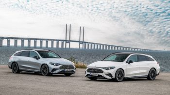 Weltpremiere des Mercedes-Benz CLA Shooting Brake in Kopenhagen, 2025. World premiere of the Mercedes-Benz CLA Shooting Brake in Copenhagen, 2025.