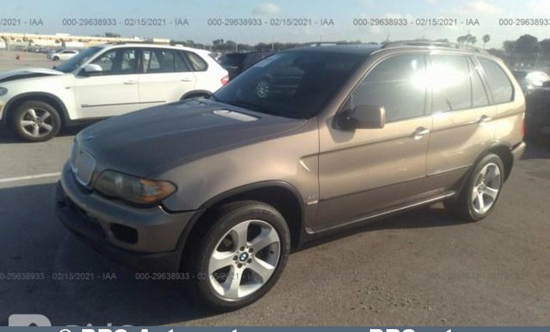 BMW X5 4.4i Automatas 2005 full